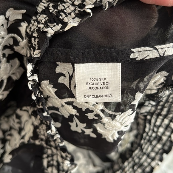 NWT White House Black Market Silk Sheer Tank Top - Picture 8 of 9